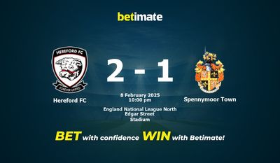 Dự đoán Hereford FC vs Spennymoor Town, Tỷ lệ cược & Mẹo cá cược 02/08/2025