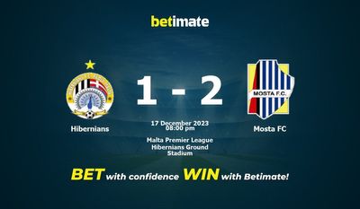 Dự đoán, tỷ lệ và tỷ lệ Hibernians vs Mosta FC Mẹo cá cược 17/12/2023