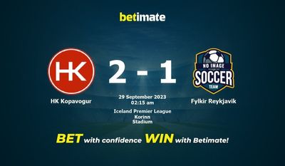 Dự đoán HK Kopavogur vs Fylkir Reykjavik, tỷ lệ và mẹo cá cược 28/09/2023