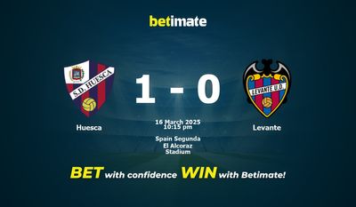 Dự đoán Huesca vs Levante, Tỷ lệ cược & Mẹo cá cược 16/03/2025