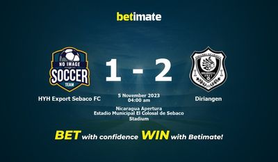 Dự đoán HYH Xuất Sebaco FC vs Diriangen, Tỷ lệ & Mẹo cá cược 04/11/2023