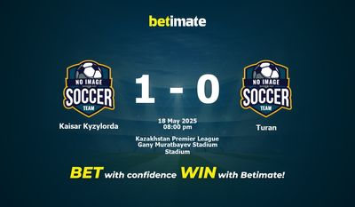 Soi kèo Kaisar Kyzylorda vs Turan, tỷ lệ và tip cá cược 18/05/2025