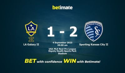 Soi kèo LA Galaxy II vs Sporting Kansas City II, tỷ lệ và tip cá cược 04/09/2023