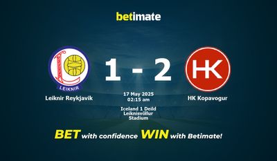 Dự đoán Leiknir Reykjavik vs HK Kopavogur, Tỷ lệ & Mẹo cá cược 16/05/2025
