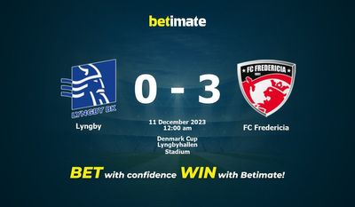 Dự đoán Lyngby vs FC Fredericia, Tỷ lệ & Mẹo cá cược 10/12/2023