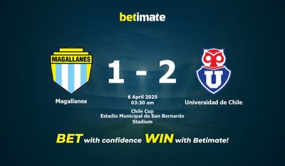 Dự đoán Magallanes vs Universidad de Chile, Tỷ lệ & Mẹo cá cược 05/04/2025