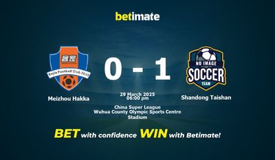 Soi kèo Meizhou Hakka vs Shandong Taishan, Tỷ lệ & Mẹo cá cược 29/03/2025