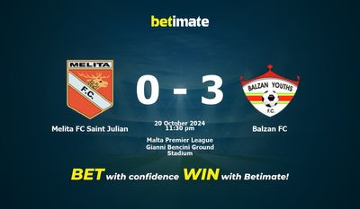 Soi kèo Melita FC Saint Julian vs Balzan FC, tỷ lệ và tip cá cược 20/10/2024