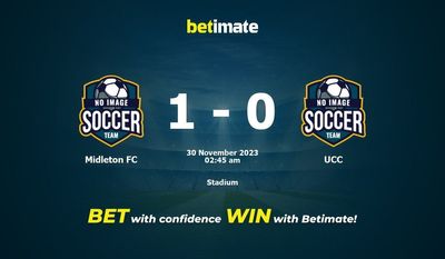 Dự đoán Midleton FC vs UCC, Tỷ lệ & Mẹo cá cược 29/11/2023