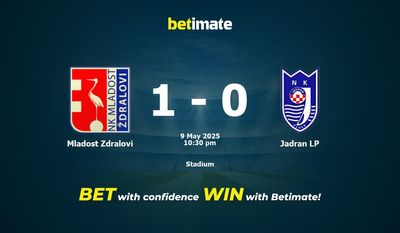 Dự đoán Mladost Zdralovi vs Jadran LP, tỷ lệ cá cược 09/05/2025