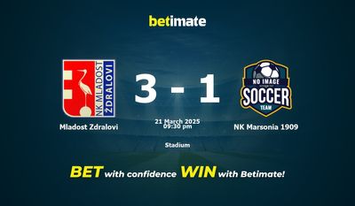 Dự đoán Mladost Zdralovi vs NK Marsonia 1909, Tỷ lệ & Mẹo cá cược 21/03/2025