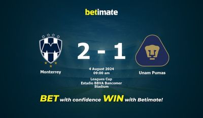 Dự đoán Monterrey vs Unam Pumas, tỷ lệ và tip cá cược 04/08/2024