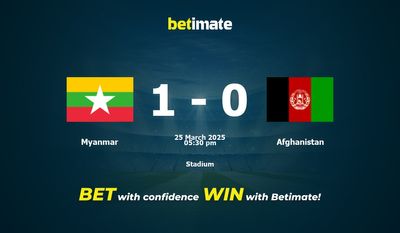 Dự đoán Myanmar vs Afghanistan, Tỷ lệ cược & Mẹo cá cược 25/03/2025