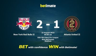 Soi kèo dự đoán New York Red Bulls II vs Atlanta United II ngày 21/08/2023