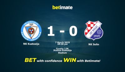 Dự đoán NK Kustosija vs NK Solin, tỷ lệ cá cược 07/03/2025