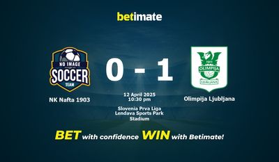 Soi kèo NK Nafta 1903 vs Olimpija Ljubljana, tỷ lệ và tip cá cược 12/04/2025