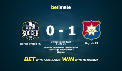 Dự đoán Nordic United FC vs Orgryte IS, tỷ lệ và tip cá cược 23/11/2023
