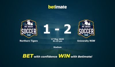 Dự đoán, tỷ lệ cược và mẹo cá cược Northern Tigers vs University NSW 05/17/2025