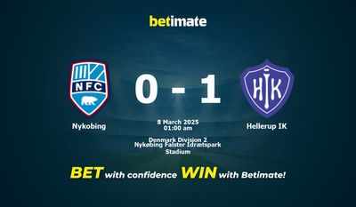 Dự đoán Nykobing vs Hellerup IK, tỷ lệ cá cược 07/03/2025