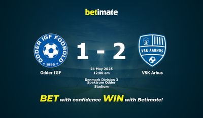 Dự đoán Odder IGF vs VSK Arhus, Tỷ lệ & Mẹo cá cược 23/05/2025