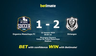 Soi kèo Organica Masachapa FC vs Diriangen, Tỷ lệ & Mẹo cá cược 22/01/2024