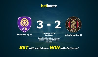 Dự đoán Orlando City II vs Atlanta United II, Tỷ lệ cược & Mẹo cá cược 16/03/2025