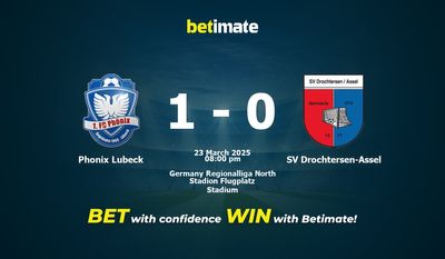 Dự đoán Phonix Lubeck vs SV Drochtersen-Assel, Tỷ lệ & Mẹo cá cược 23/03/2025
