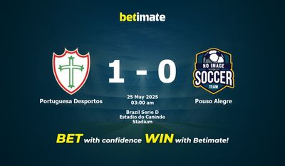 Dự đoán Portuguesa Desportos vs Pouso Alegre, Tỷ lệ & Mẹo cá cược 24/05/2025