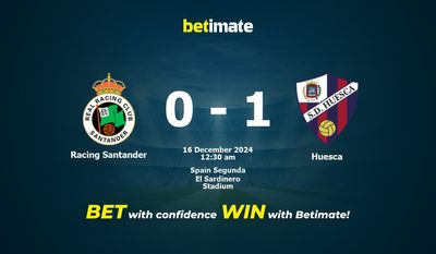 Dự đoán, tỷ lệ cược và mẹo cá cược Racing Santander vs Huesca 12/15/2024