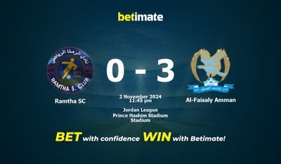 Dự đoán Ramtha SC vs Al-Faisaly Amman, Tỷ lệ cược & Mẹo cá cược 11/02/2024