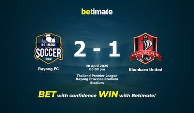 Dự đoán Rayong FC vs Khonkaen United, Tỷ lệ cược & Mẹo cá cược 20/04/2025