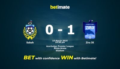 Dự đoán Sabah vs Zira IK, Tỷ lệ cược & Mẹo cá cược 03/15/2025