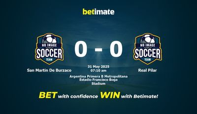 Soi kèo San Martin De Burzaco vs Real Pilar, tỷ lệ và tip cá cược 31/05/2025