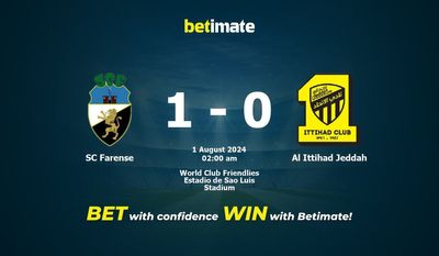 Soi kèo SC Farense vs Al Ittihad Jeddah, Tỷ lệ & Mẹo cá cược 31/07/2024
