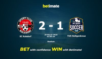 Soi kèo SC Kalsdorf vs TUS Heiligenkreuz, Tỷ lệ & Mẹo cá cược 28/03/2025