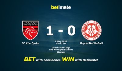 Dự đoán SC Kfar Qasim vs Hapoel Nof HaGalil, Tỷ lệ cược & Mẹo cá cược 05/09/2025