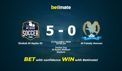 Dự đoán Shabab Al-Aqaba SC vs Al-Faisaly Amman, Tỷ lệ cược & Mẹo cá cược 12/13/2024