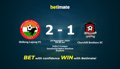 Dự đoán, tỷ lệ cược và mẹo cá cược Shillong Lajong FC vs Churchill Brothers SC 24/11/2024