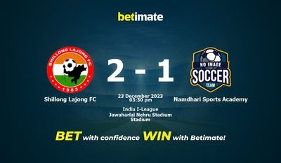 Dự đoán Shillong Lajong FC vs Namdhari Sports Academy, tỷ lệ và mẹo cá cược 23/12/2023