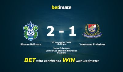 Dự đoán Shonan Bellmare vs Yokohama F-Marinos, Tỷ lệ cược & Mẹo cá cược 30/11/2024
