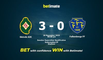 Dự đoán Skövde AIK vs Falkenbergs FF, Tỷ lệ & Mẹo cá cược 26/11/2023