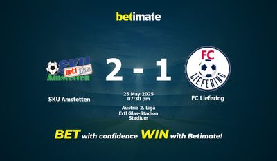 Soi kèo Amstetten vs FC Liefering, Tỷ lệ & Mẹo cá cược 25/05/2025