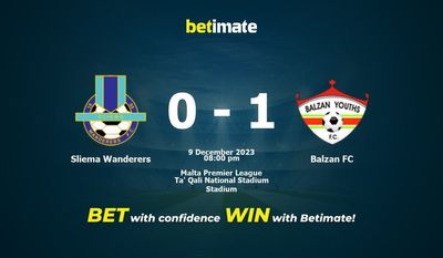 Soi kèo Sliema Wanderers vs Balzan FC Dự đoán, tỷ lệ và tip cá cược 09/12/2023