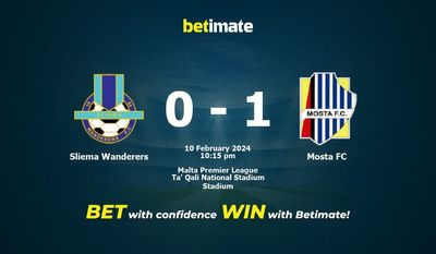 Soi kèo Sliema Wanderers vs Mosta FC
