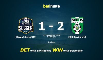 Soi kèo Slovan Liberec U19 vs MFK Karvina U19, tỷ lệ và tip cá cược 11/11/2023