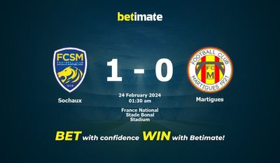 Sochaux vs Martigues Dự đoán, tỷ lệ và mẹo cá cược 23/02/2024