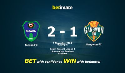 Dự đoán Suwon FC vs Gangwon FC, Tỷ lệ cược & Mẹo cá cược 11/09/2024
