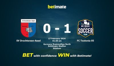Soi kèo SV Drochtersen-Assel vs FC Teutonia 05, Tỷ lệ & Mẹo cá cược 16/02/2024
