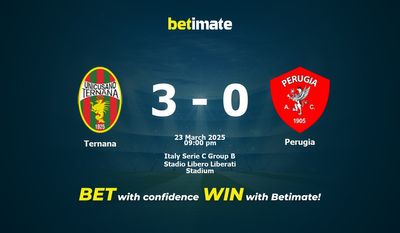 Dự đoán Ternana vs Perugia, Tỷ lệ cược & Mẹo cá cược 23/03/2025