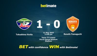 Dự đoán Tokushima Vortis vs Renofa Yamaguchi, Tỷ lệ cược & Mẹo cá cược 05/11/2025